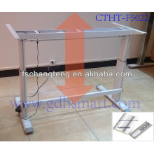 Estrutura de mesa elétrica para escritório Denain e assento Halluin para ficar em pé Estrutura de mesa de aço e estrutura de mesa de escritório com ajuste de altura Cahors